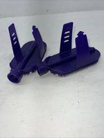 New Purple Hose Hook Up Horse Bath Brush Set Of 2 F-501