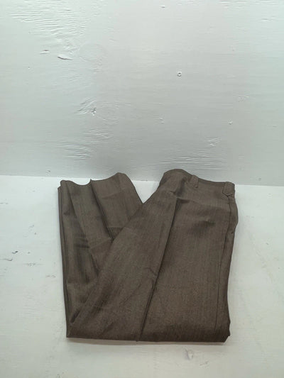 New Vintage Brown Circle S Polyester Pants #CP5091 XX-115