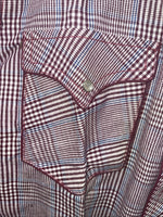 New Men’s Champion Western Multi Color Long Sleeve Pearl 15 X 35 B-109