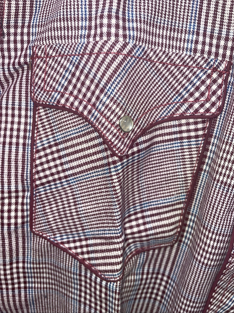 New Men’s Champion Western Multi Color Long Sleeve Pearl 15 X 35 B-109