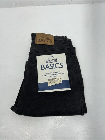 New Boys Black Had-Tac Basics Denim Jeans. 11x26 P-20