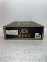 New Youth Black DBL Barrel Cowboy Boots. 4472001 6. 2-107