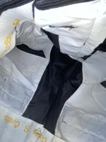New Vintage Black Circle A Polyester Pants #CP5091 OO-52