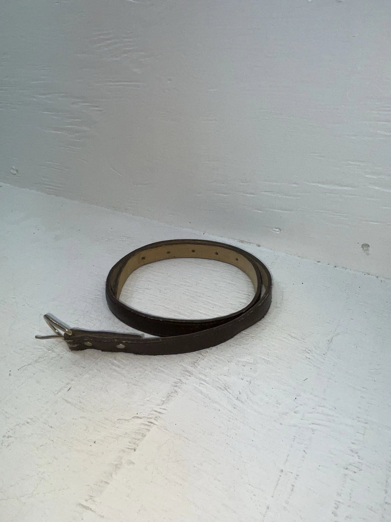 New Brown Genuine Leather 28” Belt JJ-126