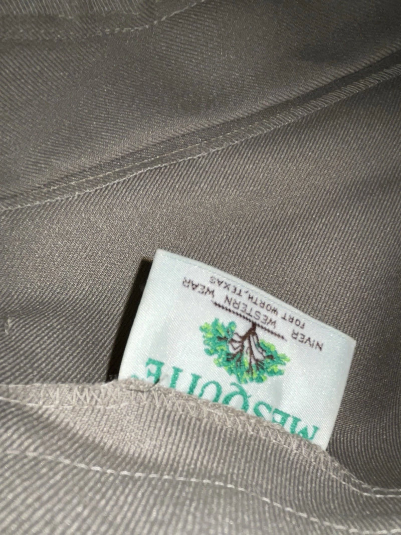 New Vintage Beige Mesquite Polyester Pants #5515 XX-27