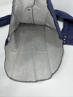 New Men’s Karman Western Wear Denim Pearl Snap Shirt. 14.5 x 32 Small A-169