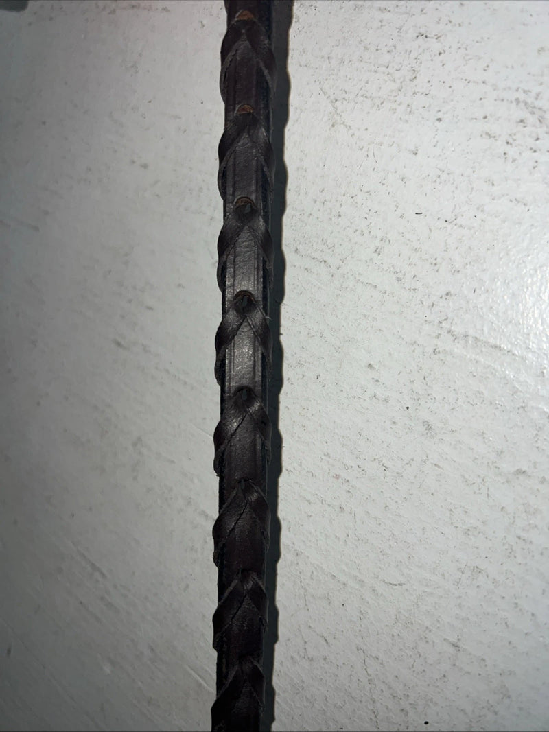 New Imperial Brown Genuine Leather Braided 3/8” English Reins #15024 Y-19