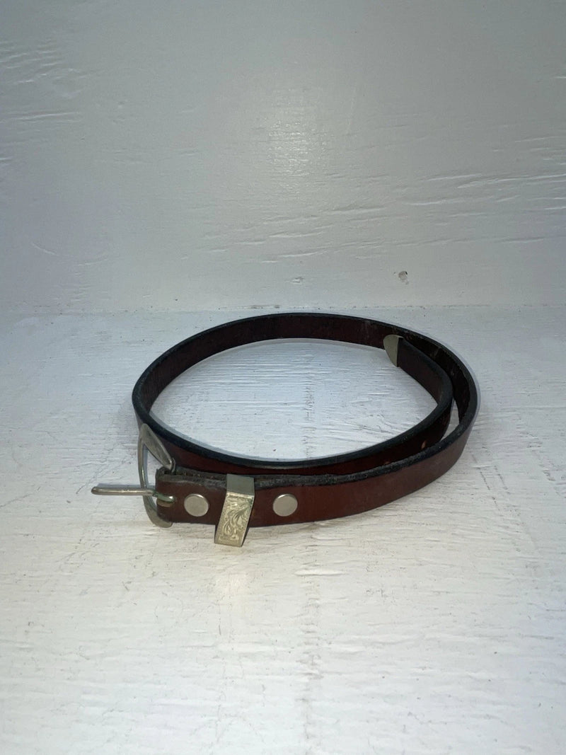 New Brown Genuine Leather 26” Belt  NN-46