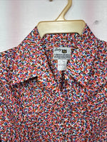 New Women’s Dickson Jenkins Multicolor Long Sleeve Pearl Snap Size 36 LL-73