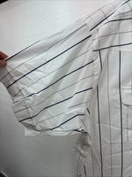 New Men’s Panhandle Slim White Stripe Long Sleeve Pearl Snap 18 2XL AA-115