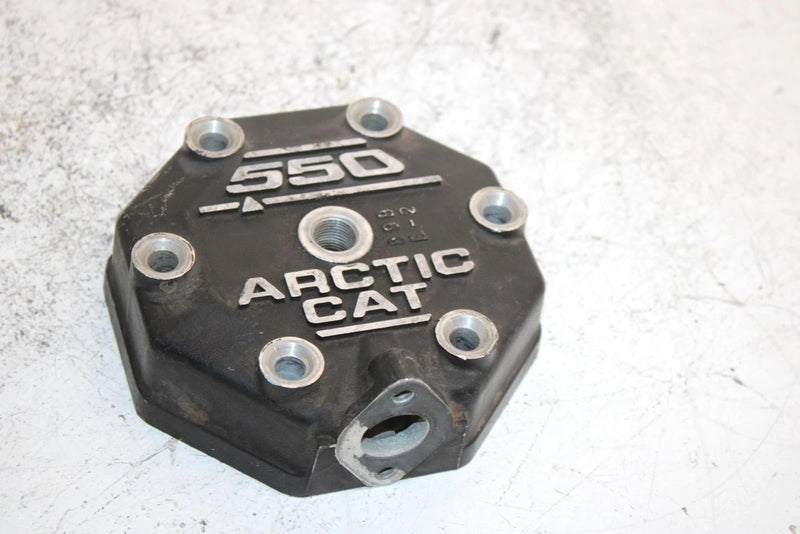 02 Arctic Cat Bearcat Wide OEM Cylinder Head Pair 3003-762 SAS13