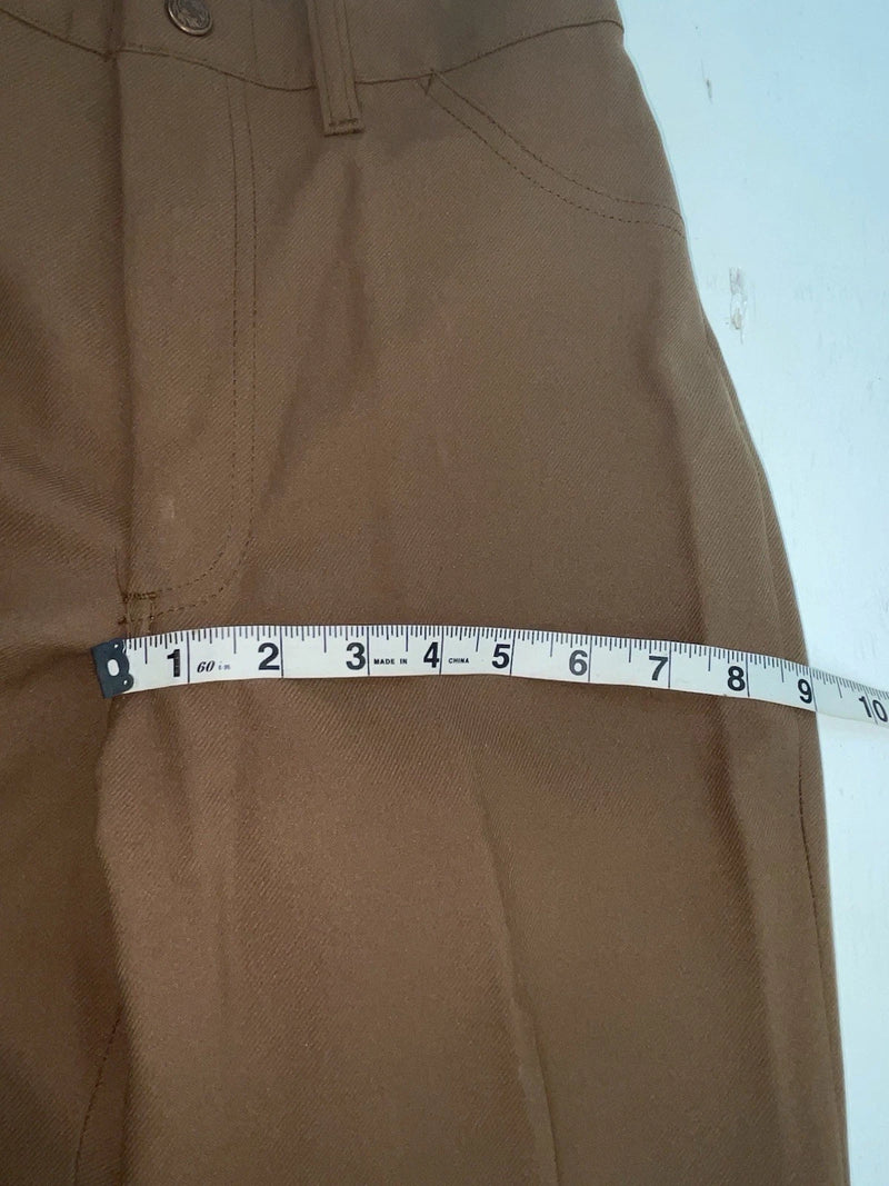 New Vintage Brown Dickson Jenkins Polyester Pants #5515 VV-102