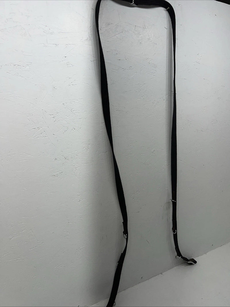 New Grey Nylon German Martingale 2” Y-16