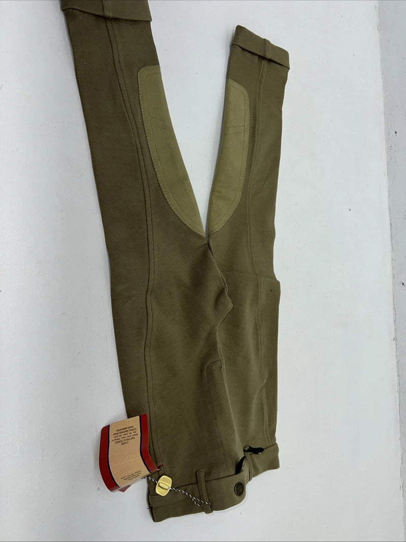 New Children’s Green Vequi Comfort English Riding Breeches. 6 R 6904 G-18