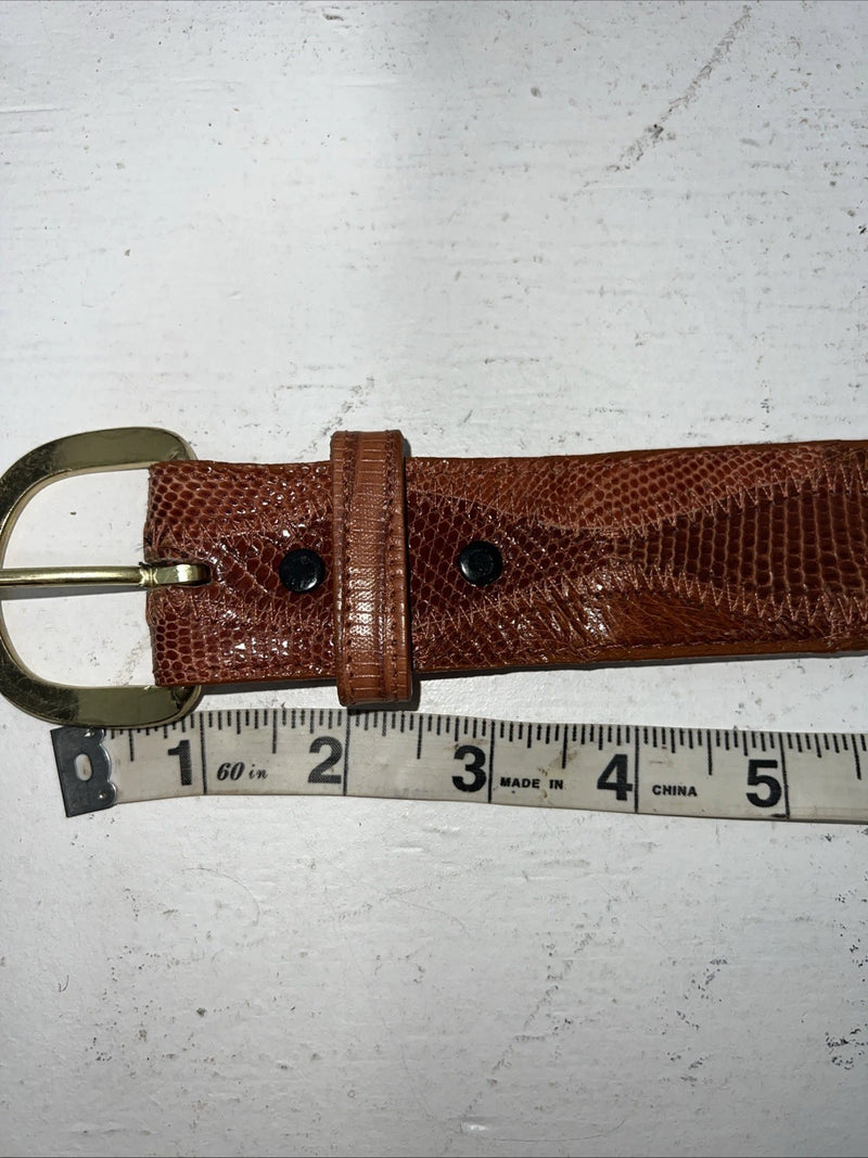 New Brown Nocona Genuine Leather Belt 49” #N161103 W-10