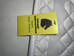 New International White English All Purpose Saddle Pad Full #158553 MM-600