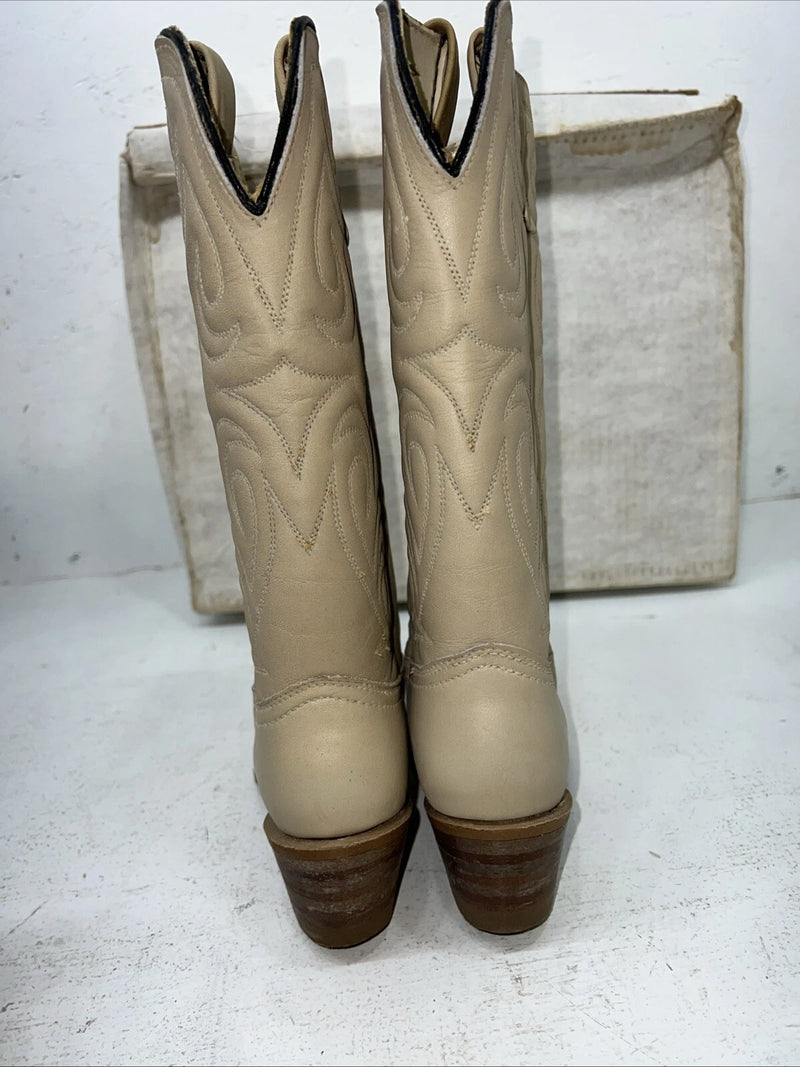 New Women’s Tan Texas Brand Cowboy Boots. L 140 6.5 6 1/2 M. 18-11