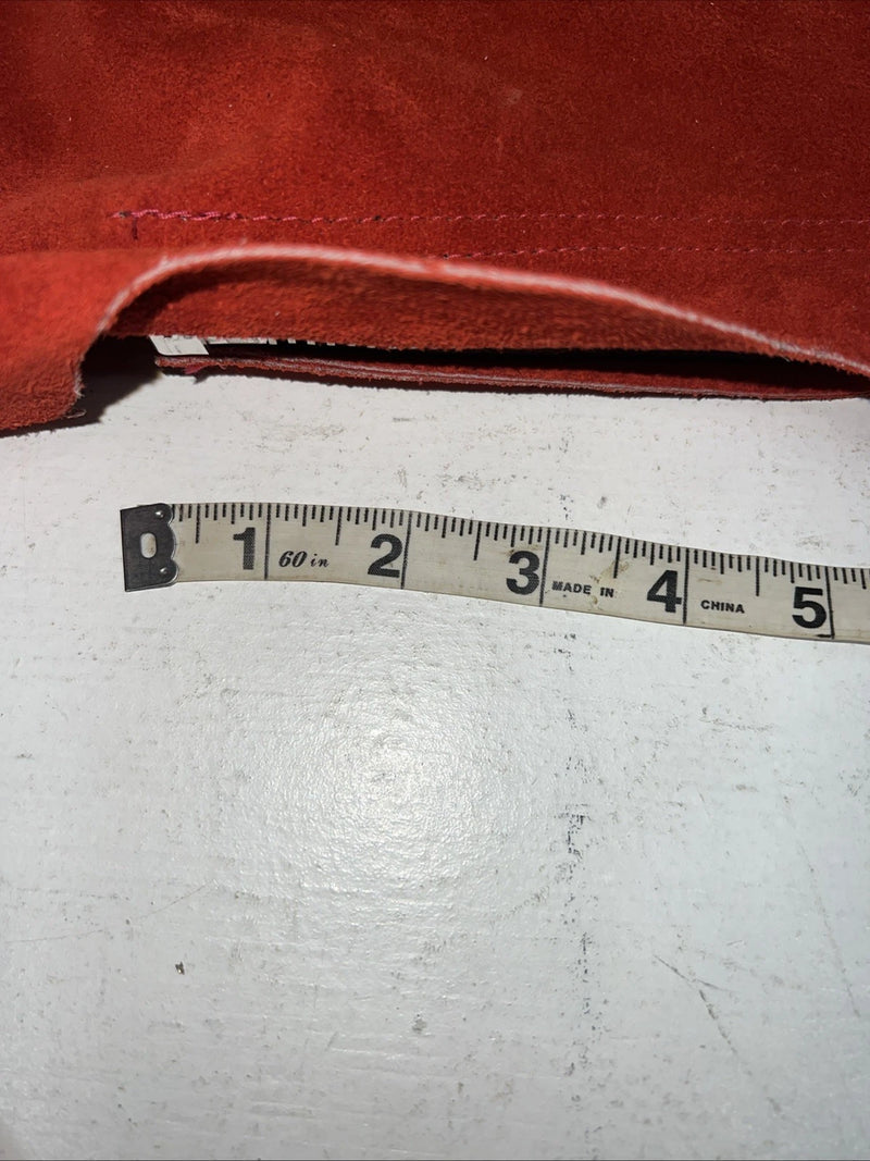 NOS Red Show Chaps Large Adjustable Waist 38” I-63