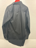 New Men’s White Horse Black Long Sleeve Pearl Snap XLT F-52