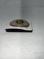 New Women’s John Deere Oval Pink Belt Buckle. JDM610 A-118