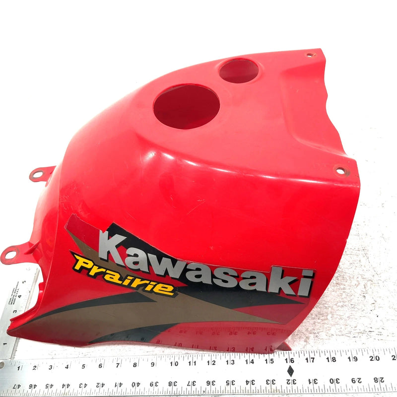 99-02 Kawasaki Prairie 300 4x4 OEM Fuel Tank Cover 14090-1666-6L AK31.1