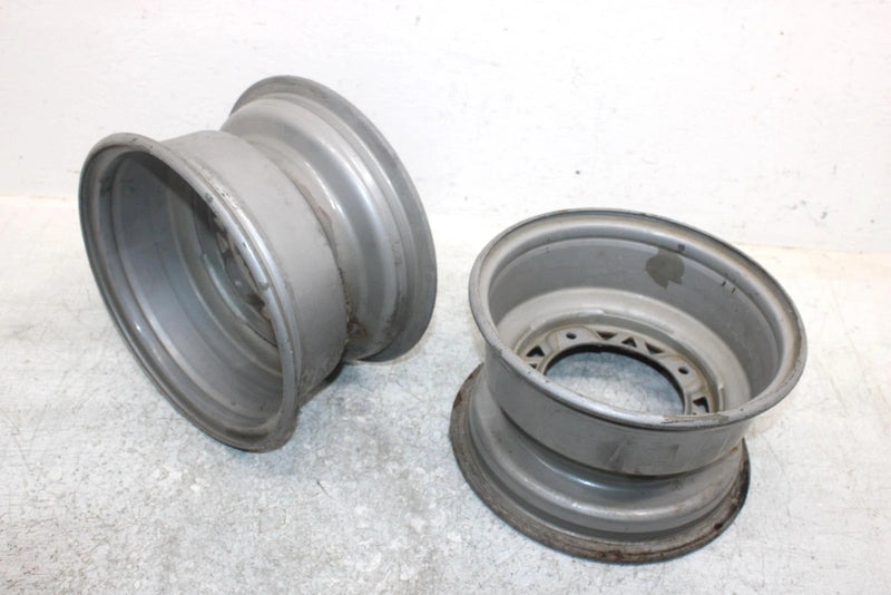 2004 Polaris Trail Boss 330 Oem 10x6 Front Wheel Rim Pair 1520175-117 AP117