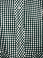 New men’s Western Shirt Works Green Pearl Snap Short Sleeve 14.5 Small A-181