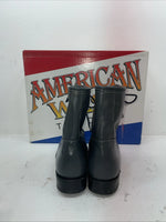 New Men’s Gray Lace Up American West Cowboy Boots. 6999 11 E W. 8-62