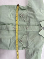 New Kids Karman Green Long Sleeve Pearl Snap Size 1 DD-147
