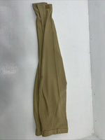 New Women’s Tan ABETTA Knee Patch English Riding Breeches. 32 L  D-63