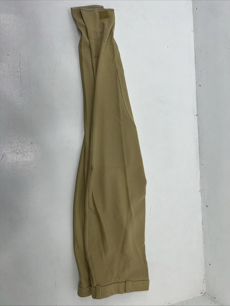 New Women’s Tan ABETTA Knee Patch English Riding Breeches. 32 L  D-63
