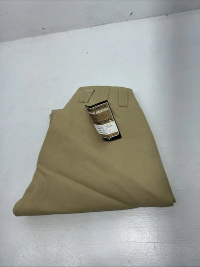 New Women’s Tan Equestrian Equi-stretch English Breeches 23 R C 522 C-40