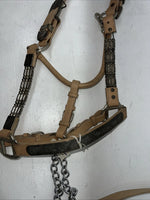New Congress Leather Show Halter W Lead rope #6903Y U-30