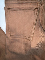 New Vintage Brown Karman Polyester Pants #8405004 3A-104