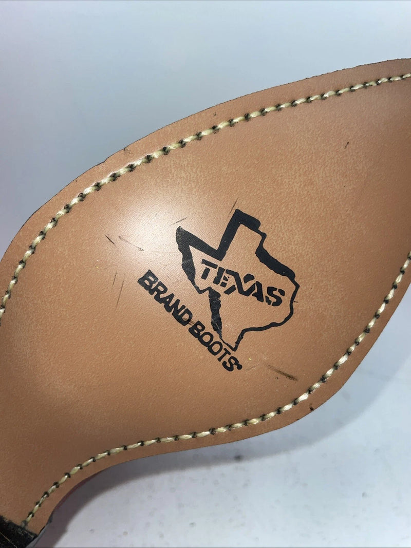New Women’s Pink Texas Brand Cowboy Boots. L 9303 7.5 7 1/2 M. 16-43