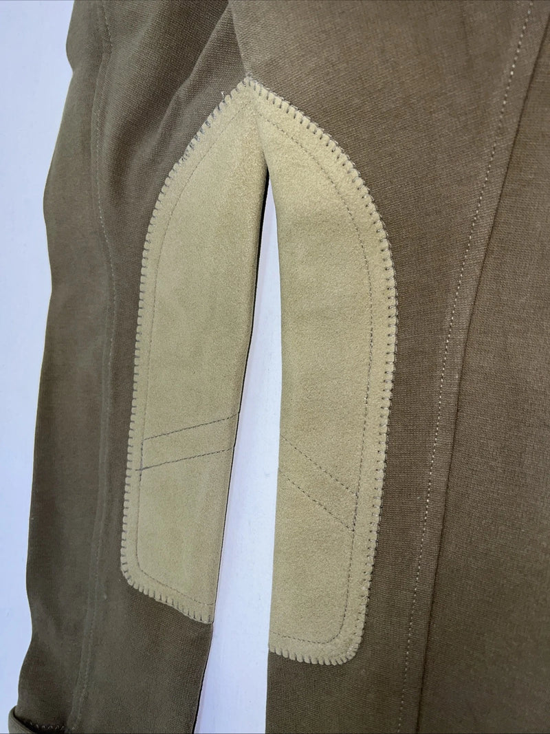New Children’s Green Vequi Comfort English Riding Breeches. 8 D-84