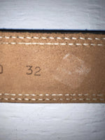 New Brown Genuine Leather Perkies Tooled 32” Belt #7512 NN-13 