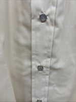 New Men’s H Bar C Tan Western Short Sleeve Pearl Snap 16.5 Large V-14