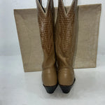 New Women’s Tan Kenny Rodger’s Cowboy Boots. 40508 5.5 5 1/2. 20-42