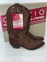 New Women’s Brown Capezio Cowboy Boots. L 281 7.5 7 1/2 M. 17-65
