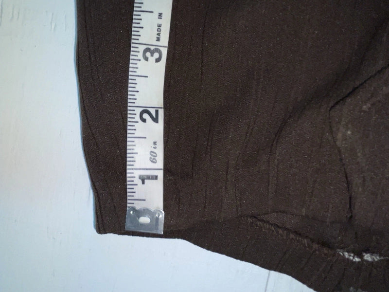 New Vintage Brown Handler Polyester Pants #412 3A-14