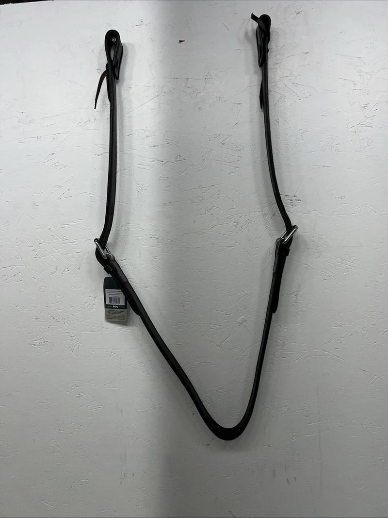 New Tough 1 Black Leather 1 1/2” Back Flank Cinch W/roller Buckles S-51