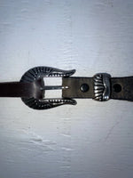 New Blue Genuine Leather Nocona Weaved 28” Belt #B456 NN-71