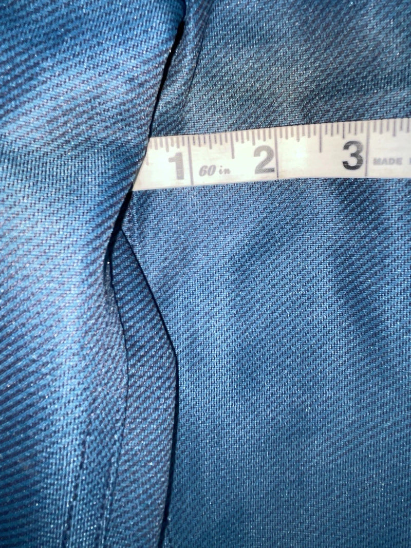New Vintage Blue Polyester Pants #2624 3A-10