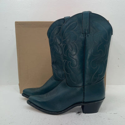 New Women’s Blue Texas Brand Cowboy Boots. 4965 10 M. 15-163