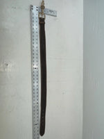 New Brown Genuine Leather Tex Tan Tooled 30” Belt #022335 JJ-147