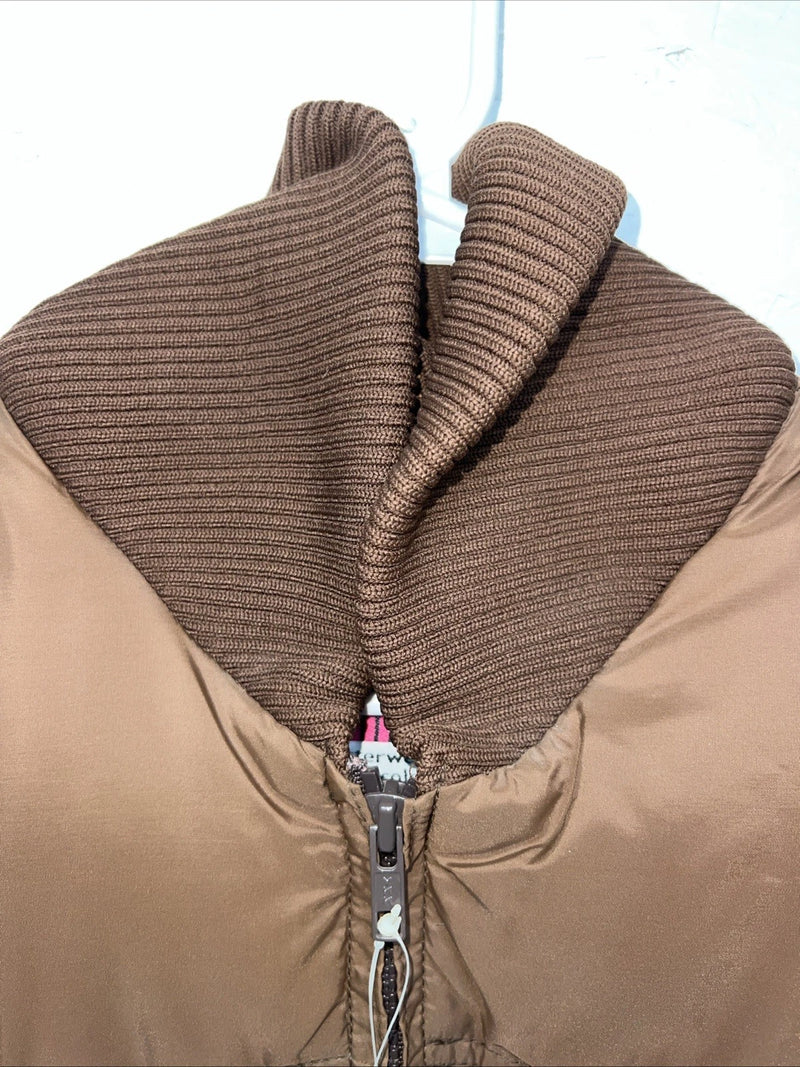 New Miller Brown Women’s Puffer Jacket Small RR-4
