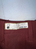 New Vintage Red Dickson Jenkins Polyester Pants #5512A OO-33