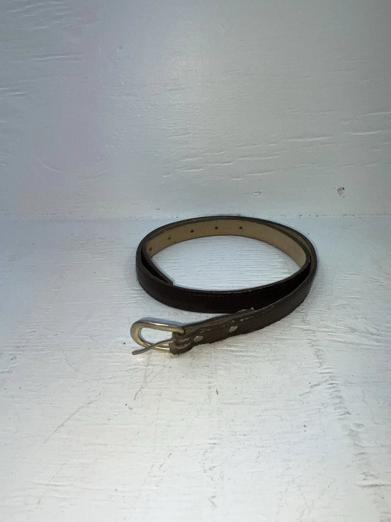 New Brown Genuine Leather 28” Belt JJ-126