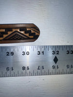 New Brown Genuine Leather Chambers Tooled 24” Belt #5551 NN-88